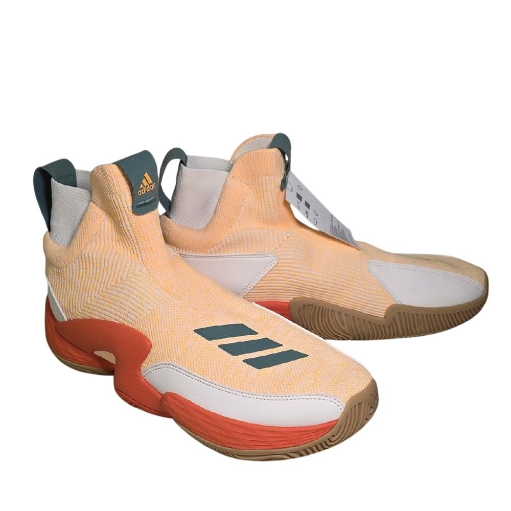 Adidas N3XT L3V3L 2020 Chalk White Solar Gold Orange High-Top Sneakers Men 9 NWT